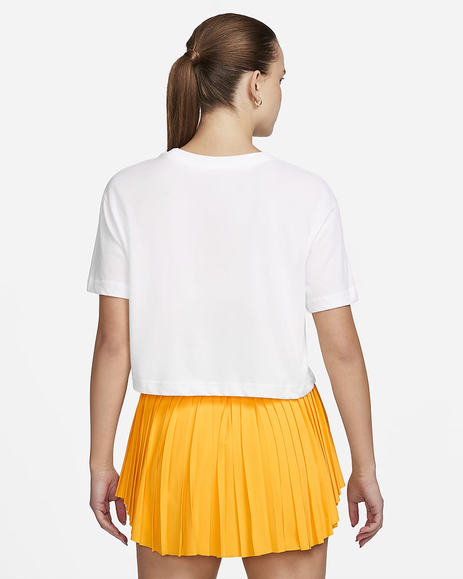 Nike heritage crop top clearance